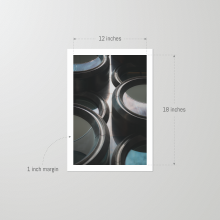 Unframed 12x18 print of the Zaha Hadid Building