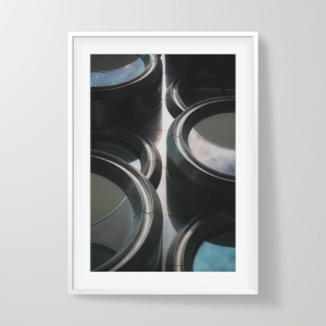 Framed print of the Zaha Hadid Building