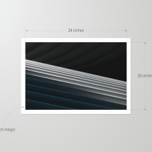 Framed-New-York-City-Print-Oculus-Abstract-Art-unframed-16x24 Unframed 16x24 print of The Oculus WTF Transportation Hub