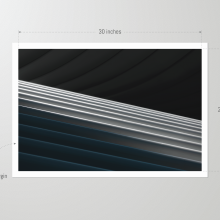 Framed-New-York-City-Print-Oculus-Abstract-Art-unframed-20x30 Unframed 20x30 print of The Oculus WTF Transportation Hub