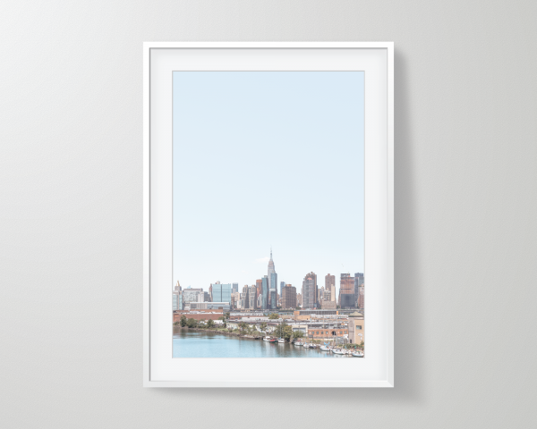 Framed print of the NYC Skyline